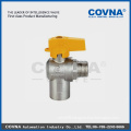 Gas fireplace control valve